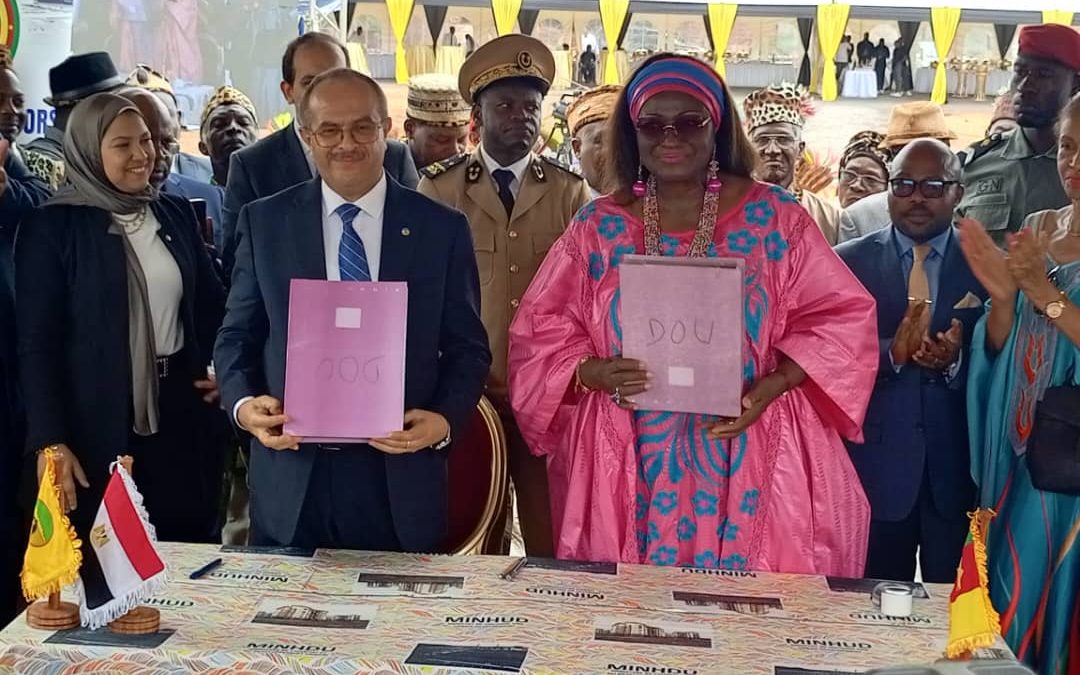 Construction des voies de contournement de la sortie nord de la ville de Yaoundé. Les travaux sont lancés.